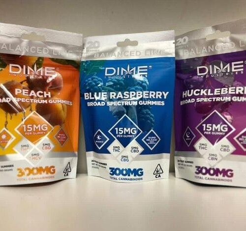 Dime Industry Broad Spectrum Gummies
